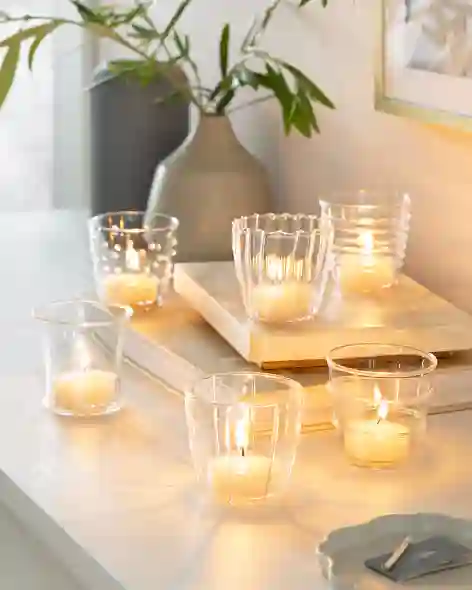 Sweet Serenity Glass Votive Holders by Balsam Hill