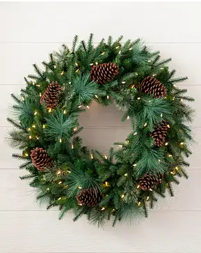 Outdoor Mixed Evergreen Wreath Outdoor Mixed Evergreen Wreath