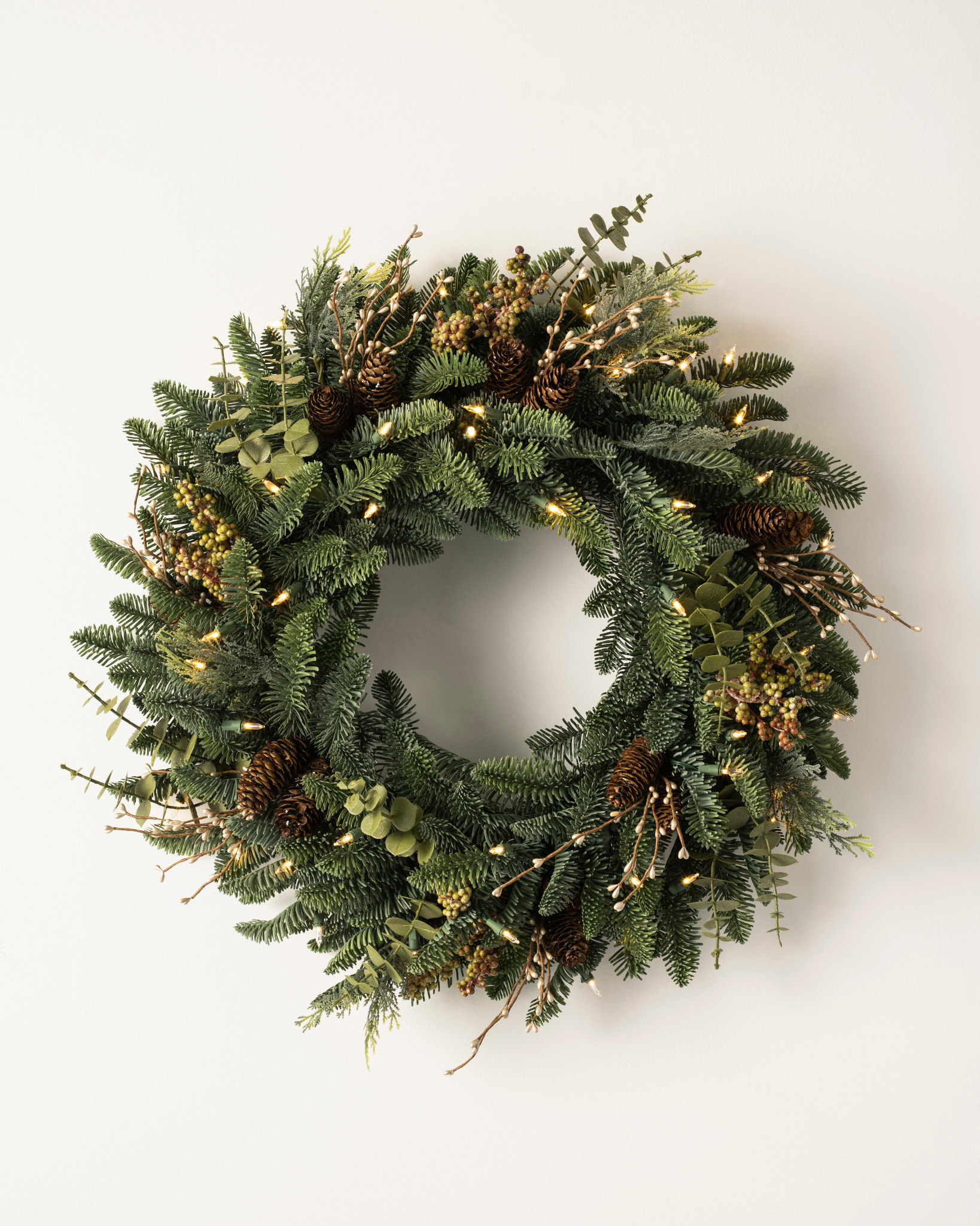 Mountain Meadow Christmas Wreaths & Garlands | Balsam Hill