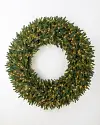 BH Fraser Fir Wreath 60in Clear LED by Balsam Hill SSC