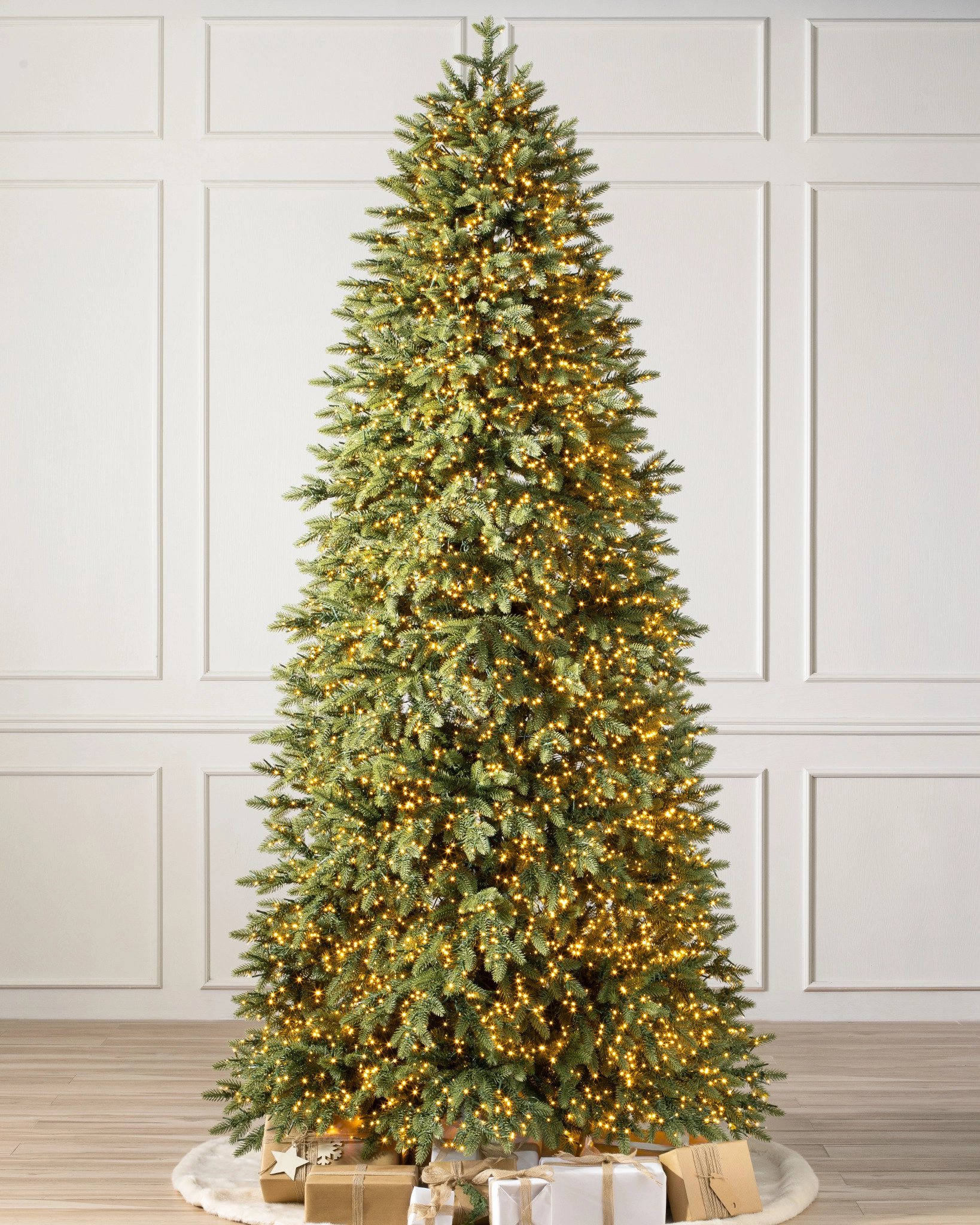 Narrow artificial christmas online tree