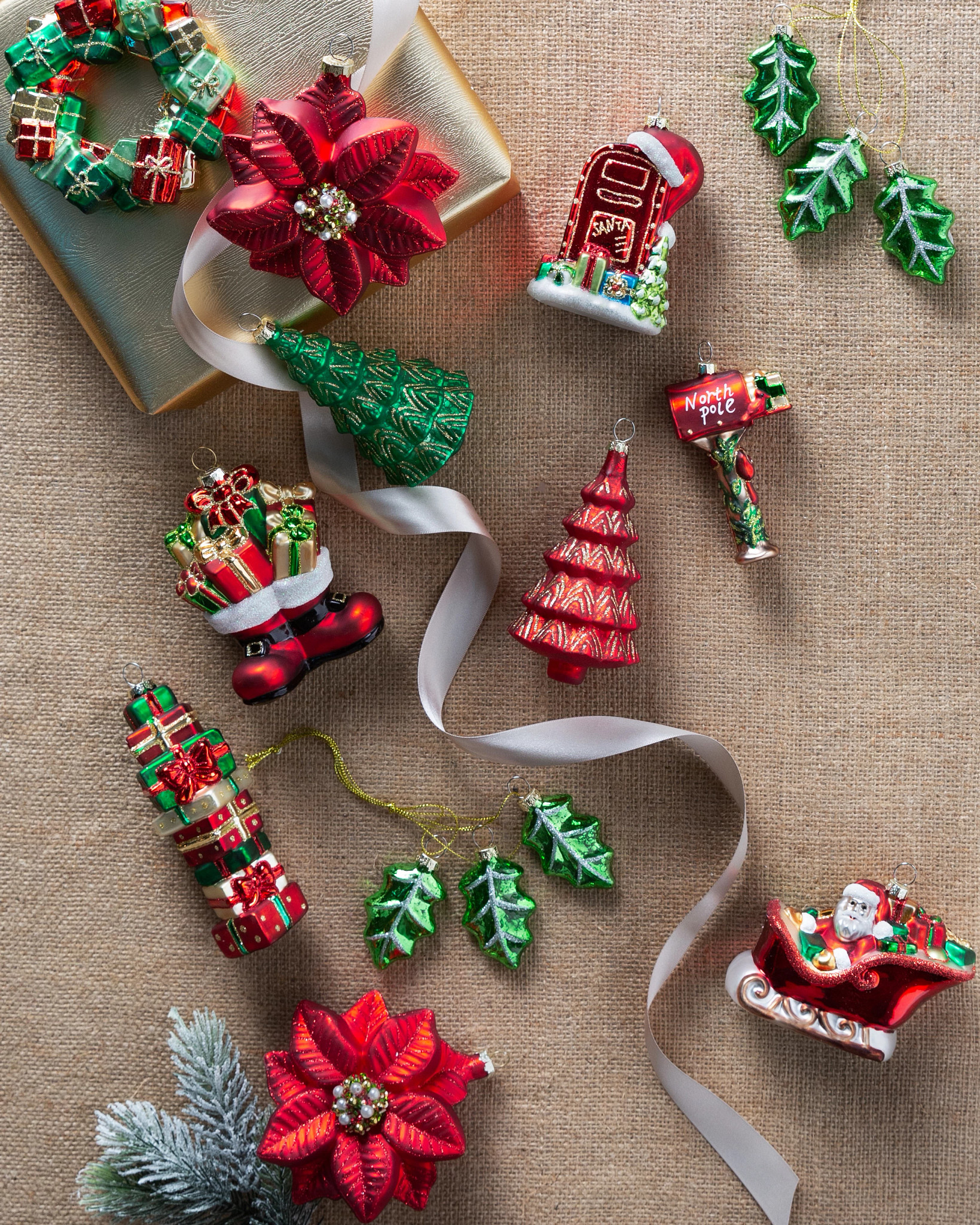 Christmas Cheer Novelty Christmas Ornament Set | Balsam Hill