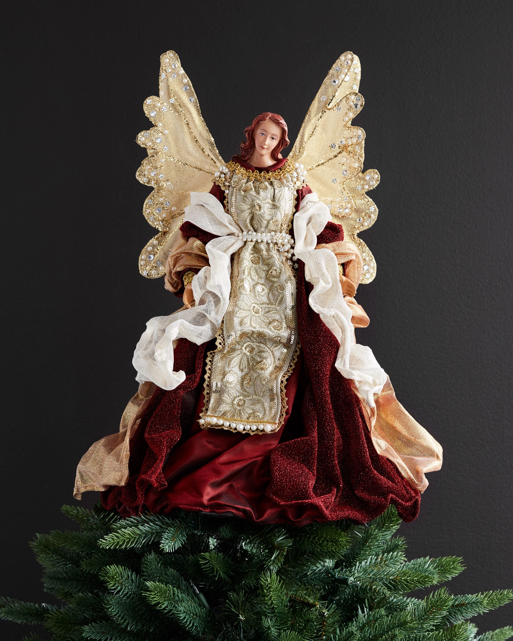 Ange Sommet Ange De Noël Pour Sapin