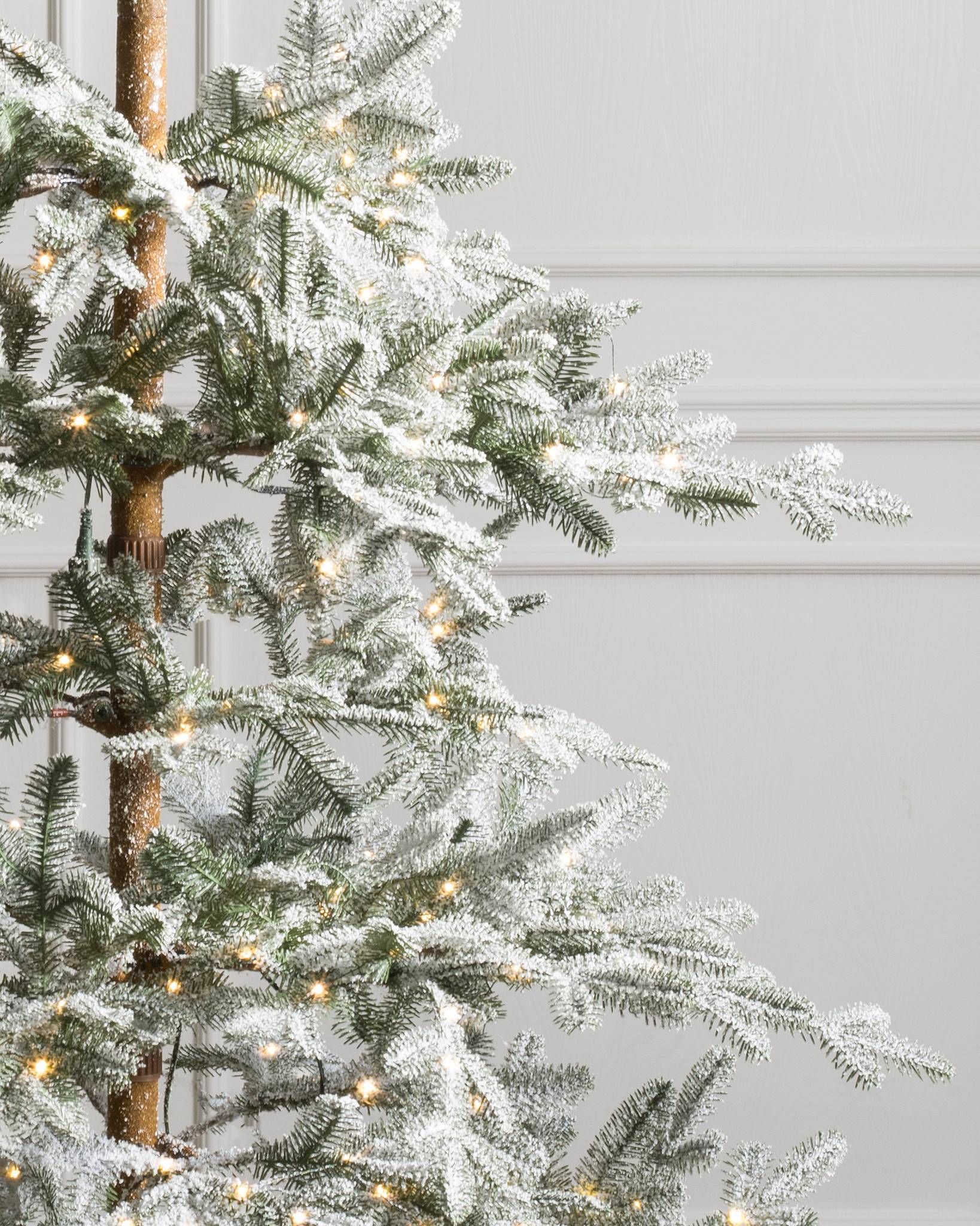 Frosted Alpine Balsam Fir Artificial Christmas Tree Balsam Hill Balsam Tree Christmas