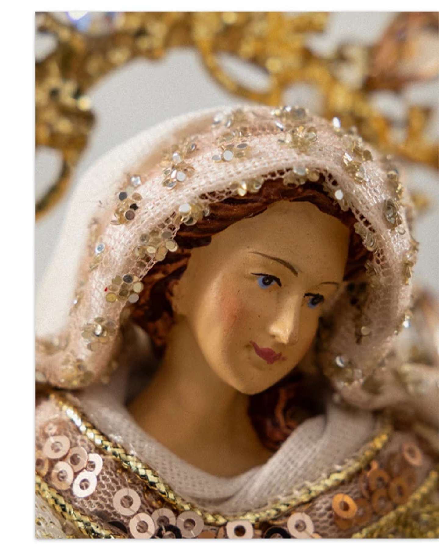 Balsam Hill Holy Family Nativity Scene Product Display