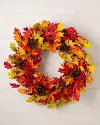 Outdoor Falling Leaves Wreath SSC by Balsam Hill