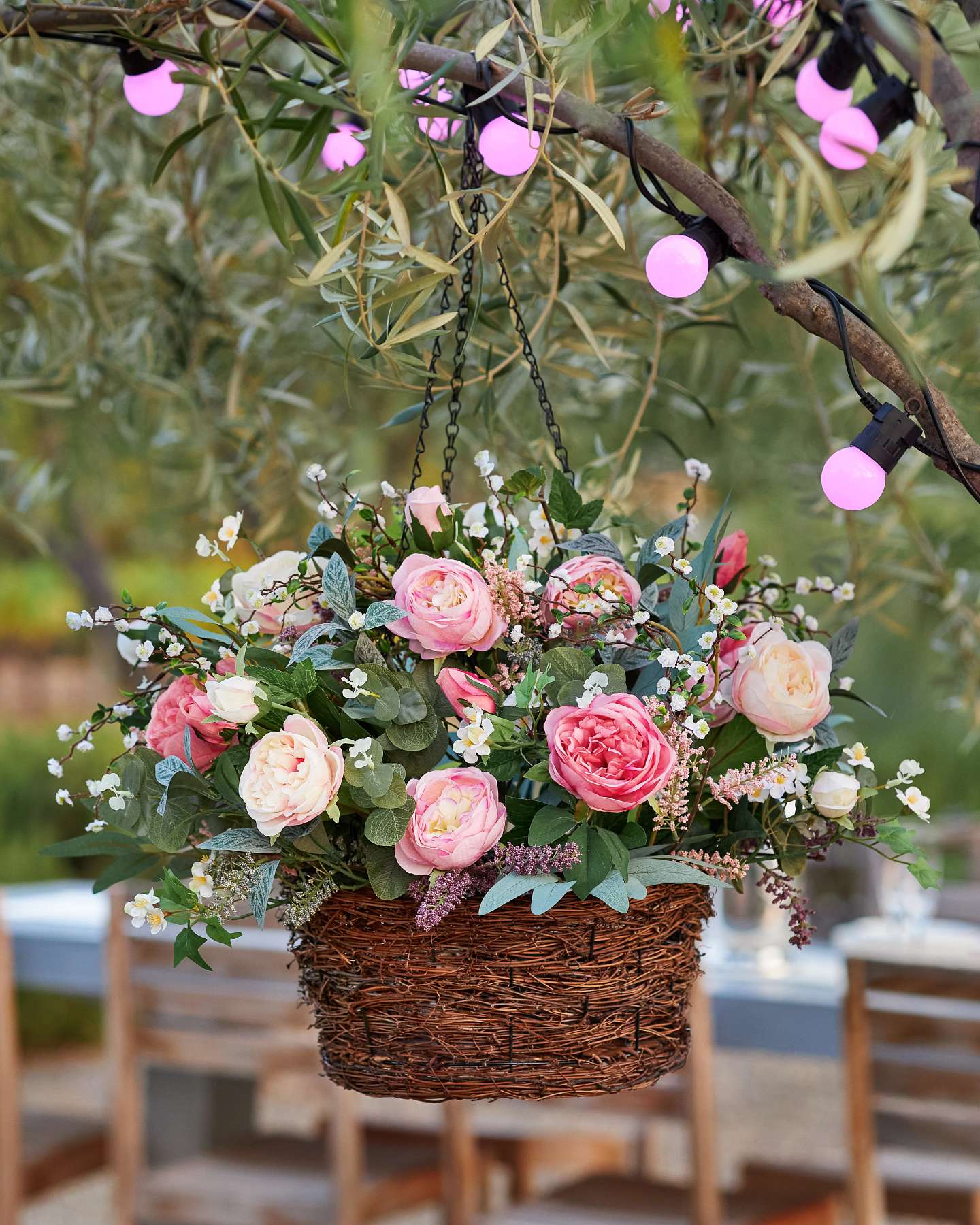 Balsam Hill Outdoor Provence Rose Artificial Spring Foliage Elegant Garden Display