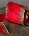 Red Ombre Gold Glitter Ribbon by Balsam Hill
