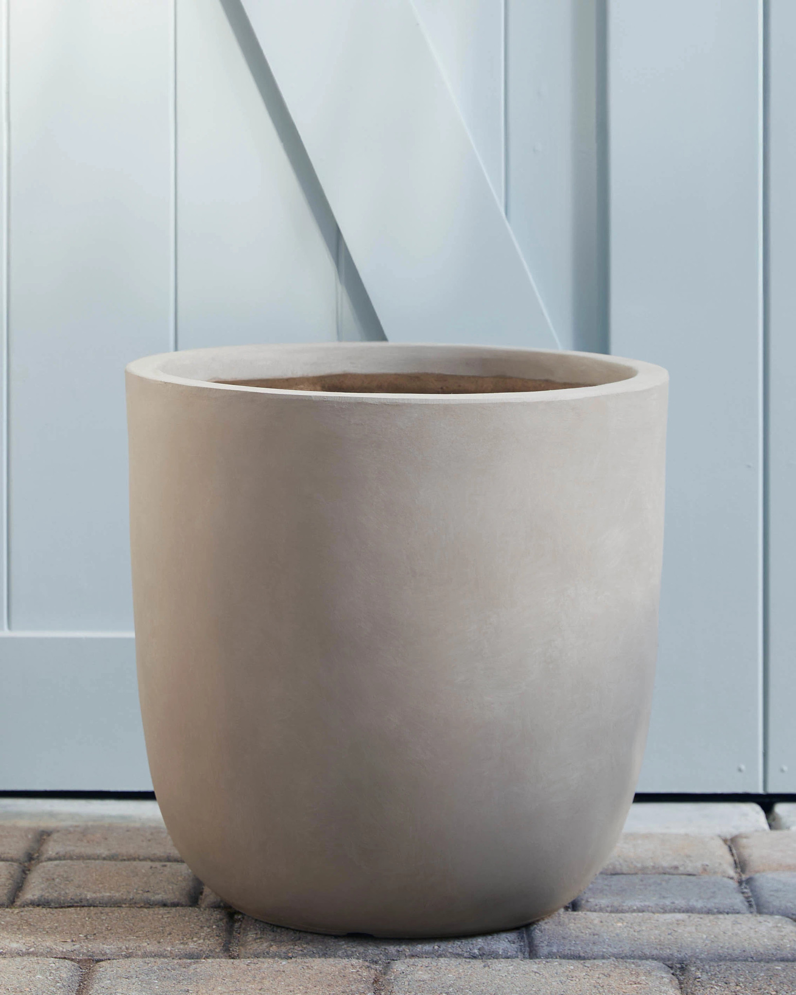 Outdoor Beige Grecian Planter