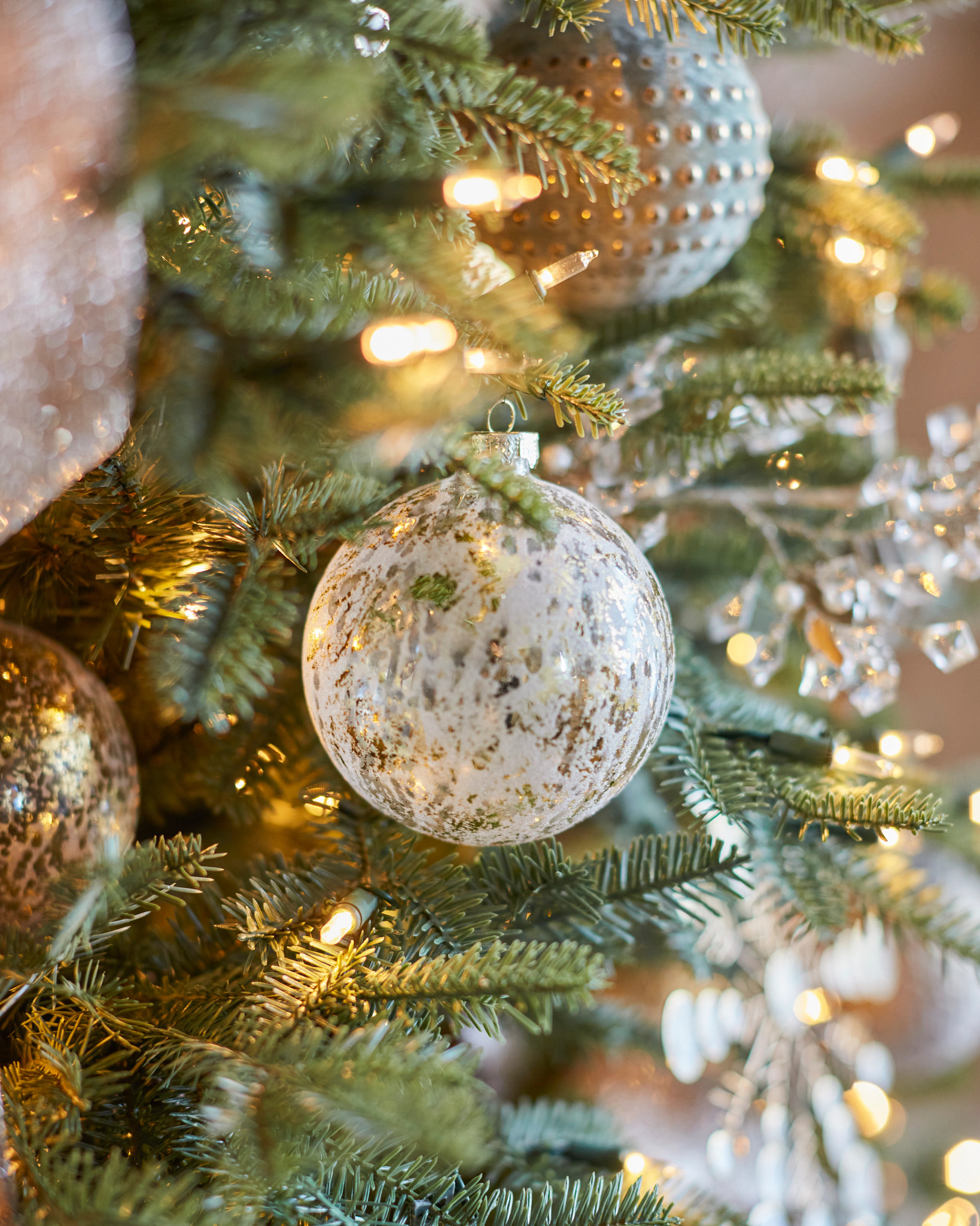 Burnished Metals Christmas Bauble Set Balsam Hill UK