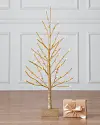 3英尺香槟发光LED树由Balsam Hill SSC设计欧宝体育com