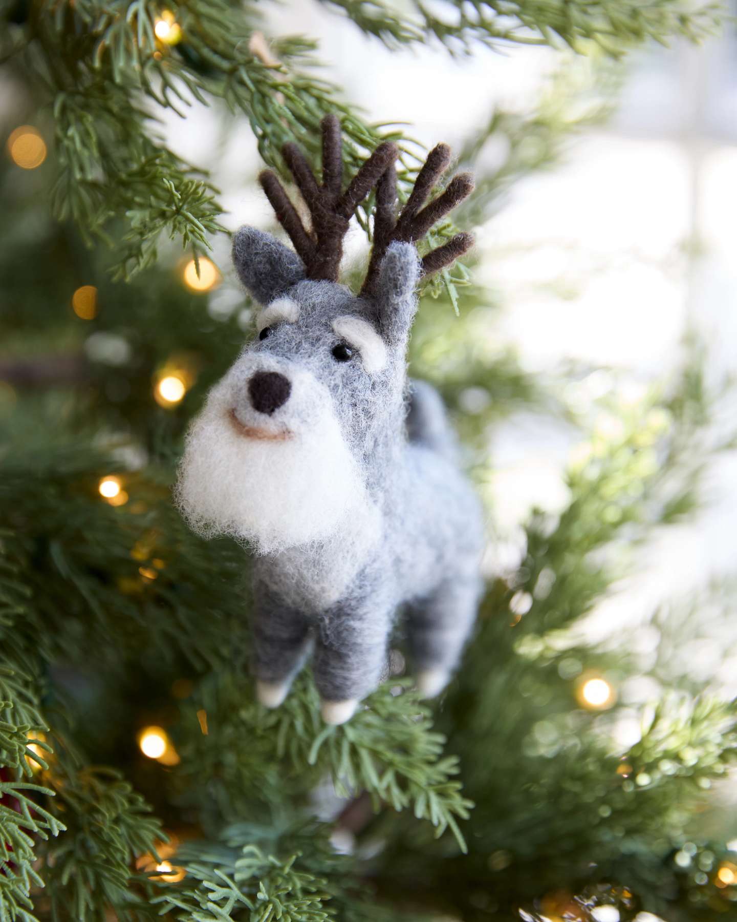 Alpine Adventure Dogs Felt Ornament Set