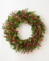 Sugared Berry Forest Wreath by Balsam Hill SSC