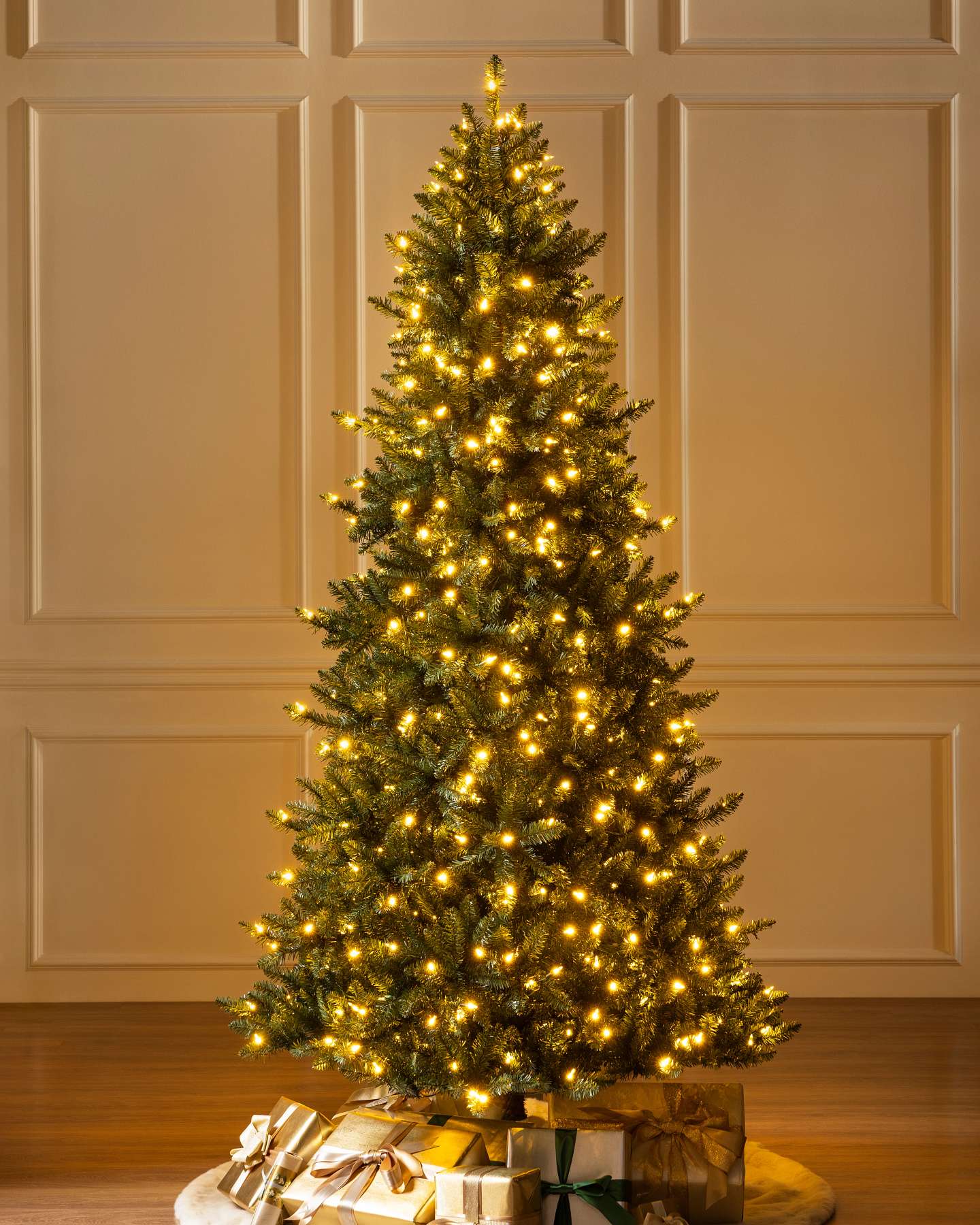 Balsam Hill California Fir Artificial Christmas Tree Full Display