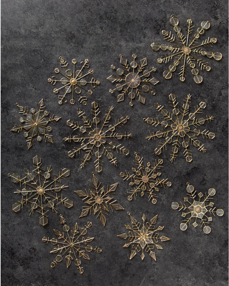 Capiz Snowflake Ornament Set Balsam Hill AU