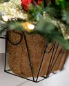 Outdoor Merry & Bright Window Box by Balsam Hill Closeup 10
