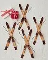 Nordic Frost Alpine Ski Ornament Set 4 Pieces by Balsam Hill Lifestyle 95