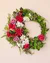 Asymmetrical Summer Garden Wreath by Balsam Hill Lifestyle 10