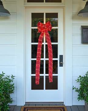 Oversized Lit Christmas Bow Oversized Lit Christmas Bow