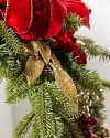 Holiday Traditions BH Fraser Fir Garland 10ft LED Clear by Balsam Hill Closeup 10