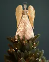 Capiz Angel Lighted Christmas Tree Topper by Balsam Hill Lifestyle 20