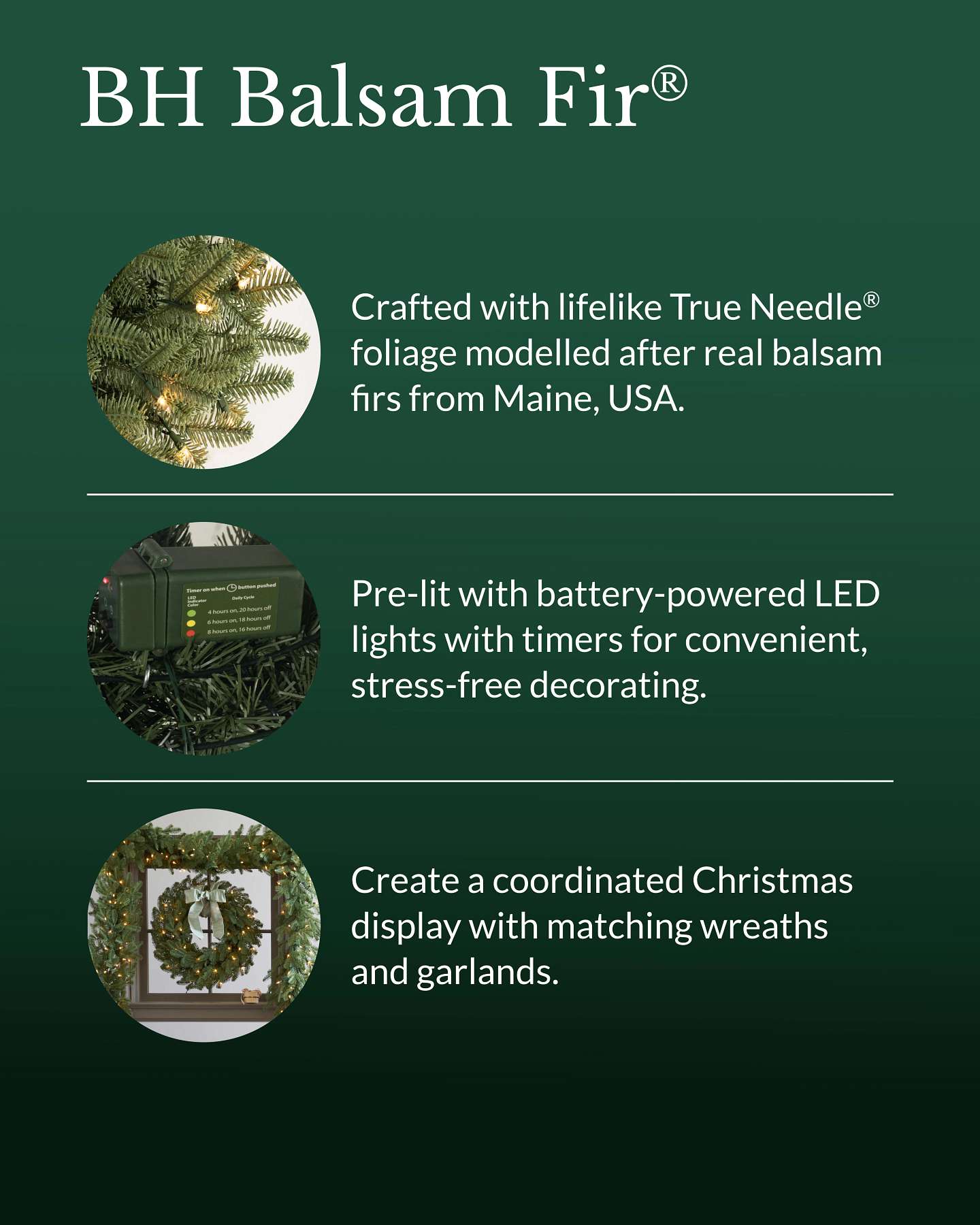 BH Balsam Fir Garland