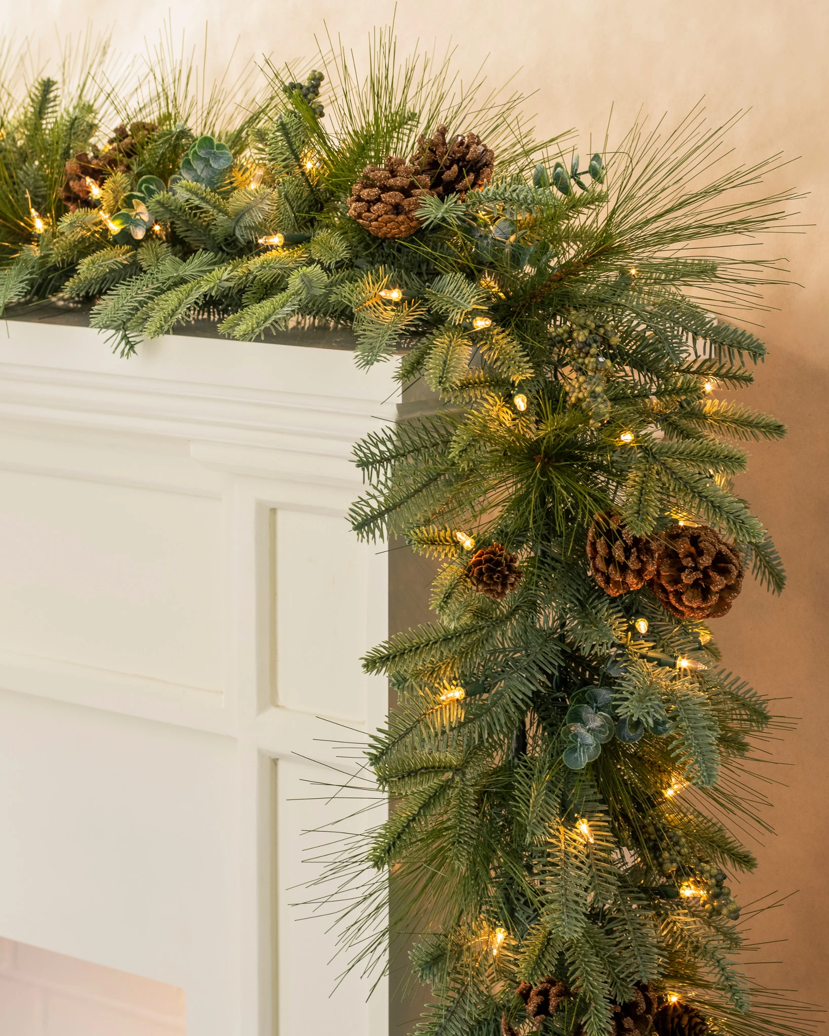 Wintry Woodlands Artificial Christmas Foliage | Balsam Hill