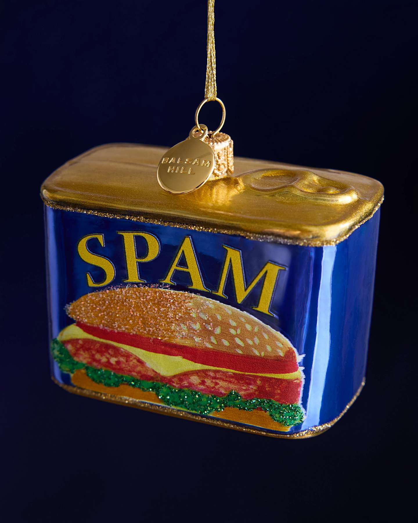 Balsam Hill Studio Tiki Tin Ornament