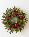 18 inches Clear LED BH Norway Spruce Wreath by Balsam Hill SSC