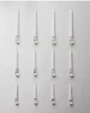 Nordic Frost Frozen Small Teardrop Ornament Set Nordic Frost Frozen Small Teardrop Ornament Set
