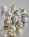 Decorated Glass Ball Ornament Set Pieces by Balsam Hill Lifestyle 60