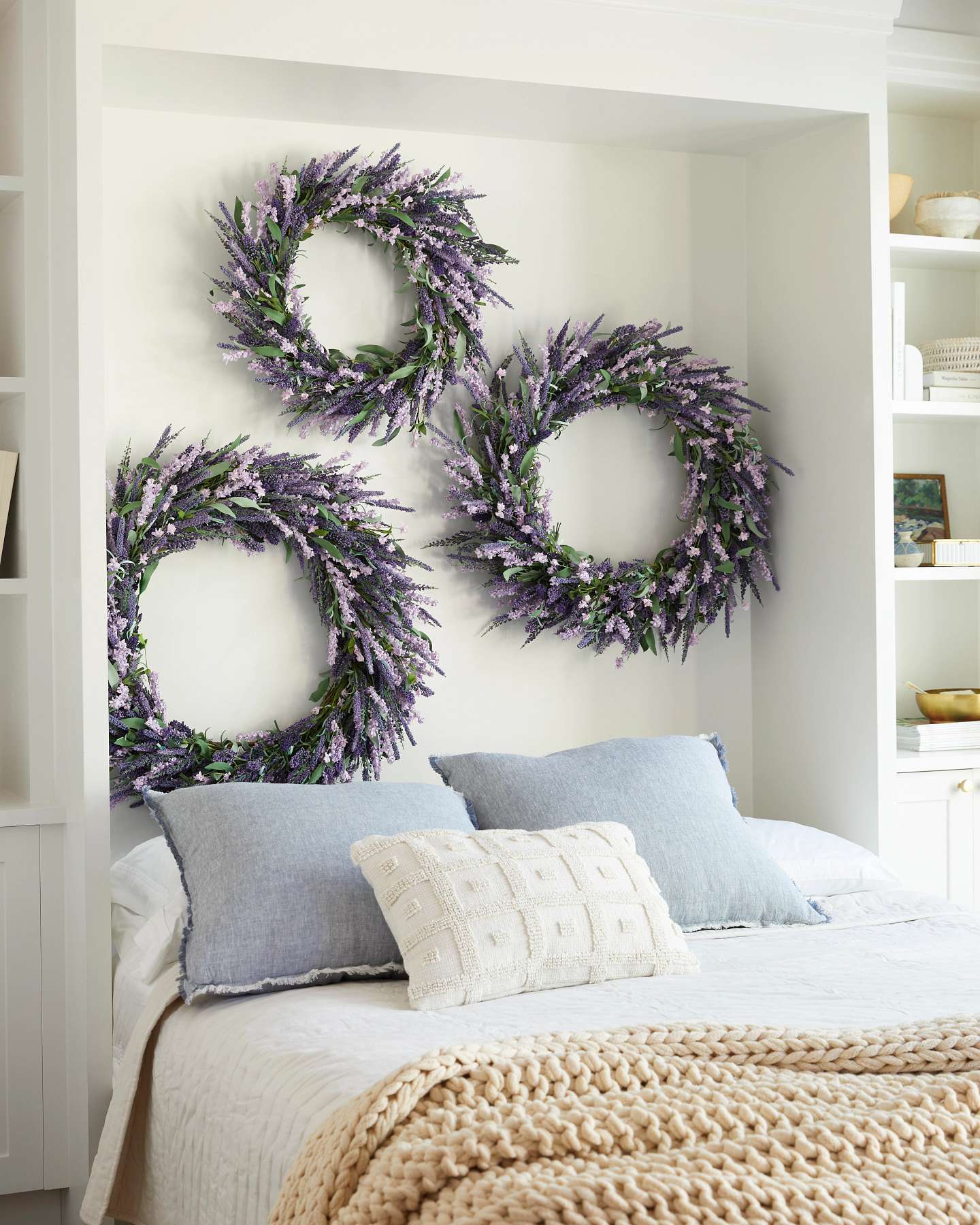 Balsam Hill Provencal Lavender Artificial Foliage Elegant Showcase