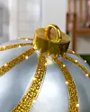 Lit Metallic Swirl Ornament by Balsam Hill