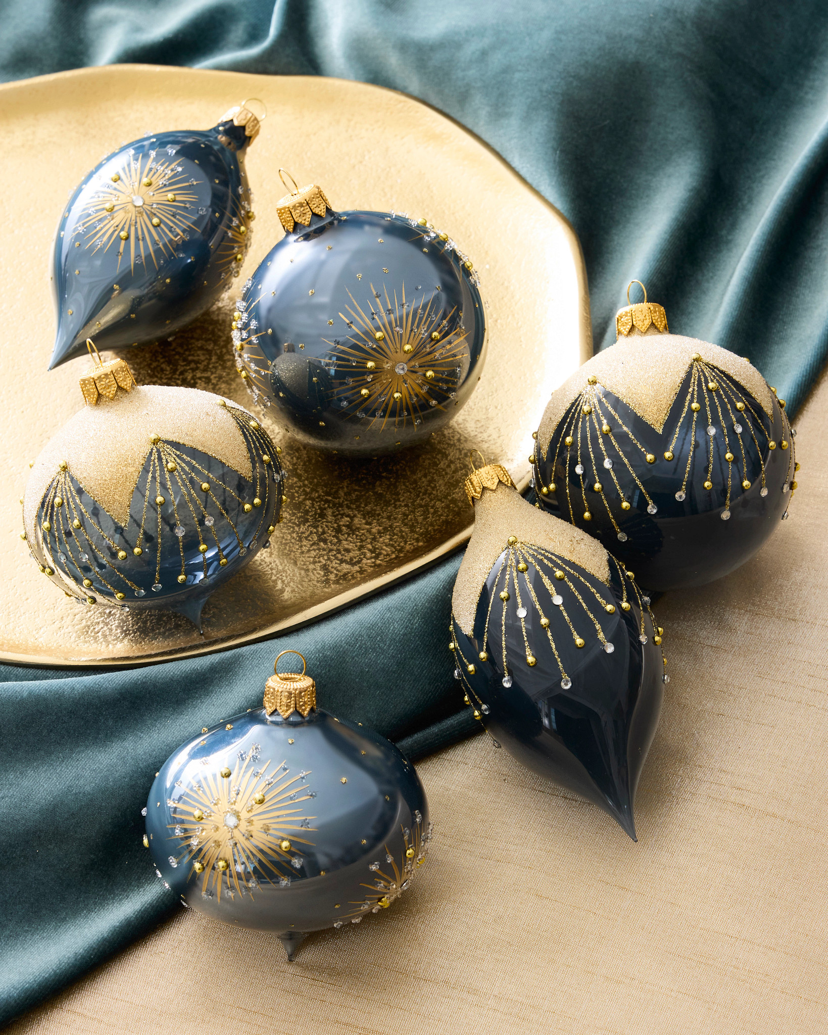 Celestial Magic European Mixed Glass Ornament Set