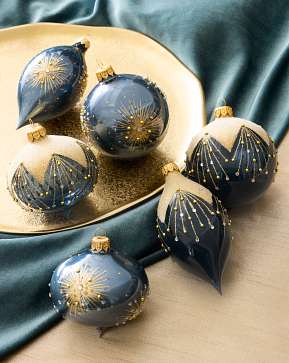 Celestial Magic European Mixed Glass Ornament Set Celestial Magic European Mixed Glass Ornament Set