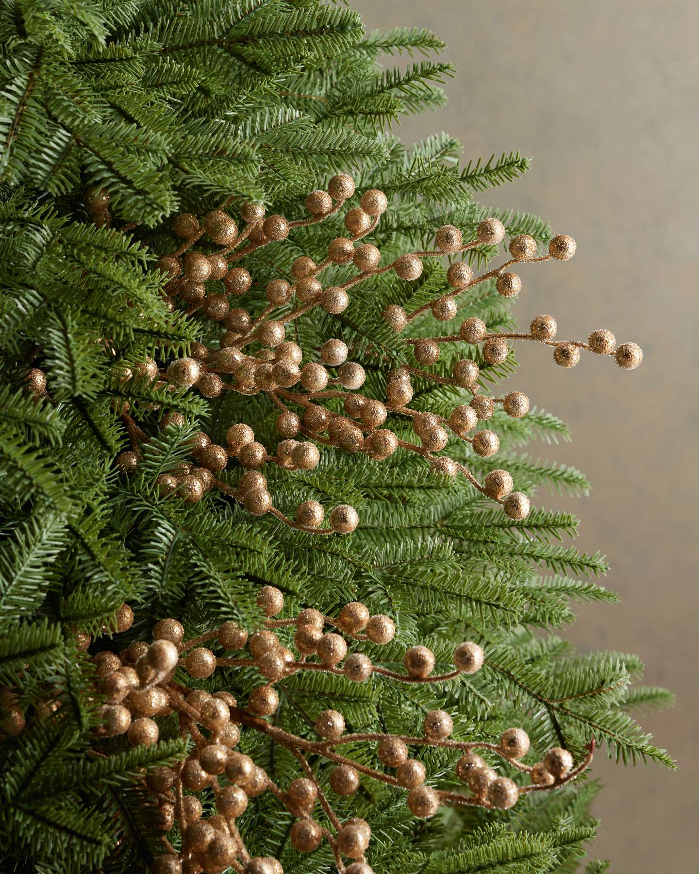 Champagne Gold Sugared Berry Picks, Set of 12