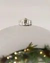 Silver Outdoor Big & Bright Shatterproof Ornaments by Balsam Hill