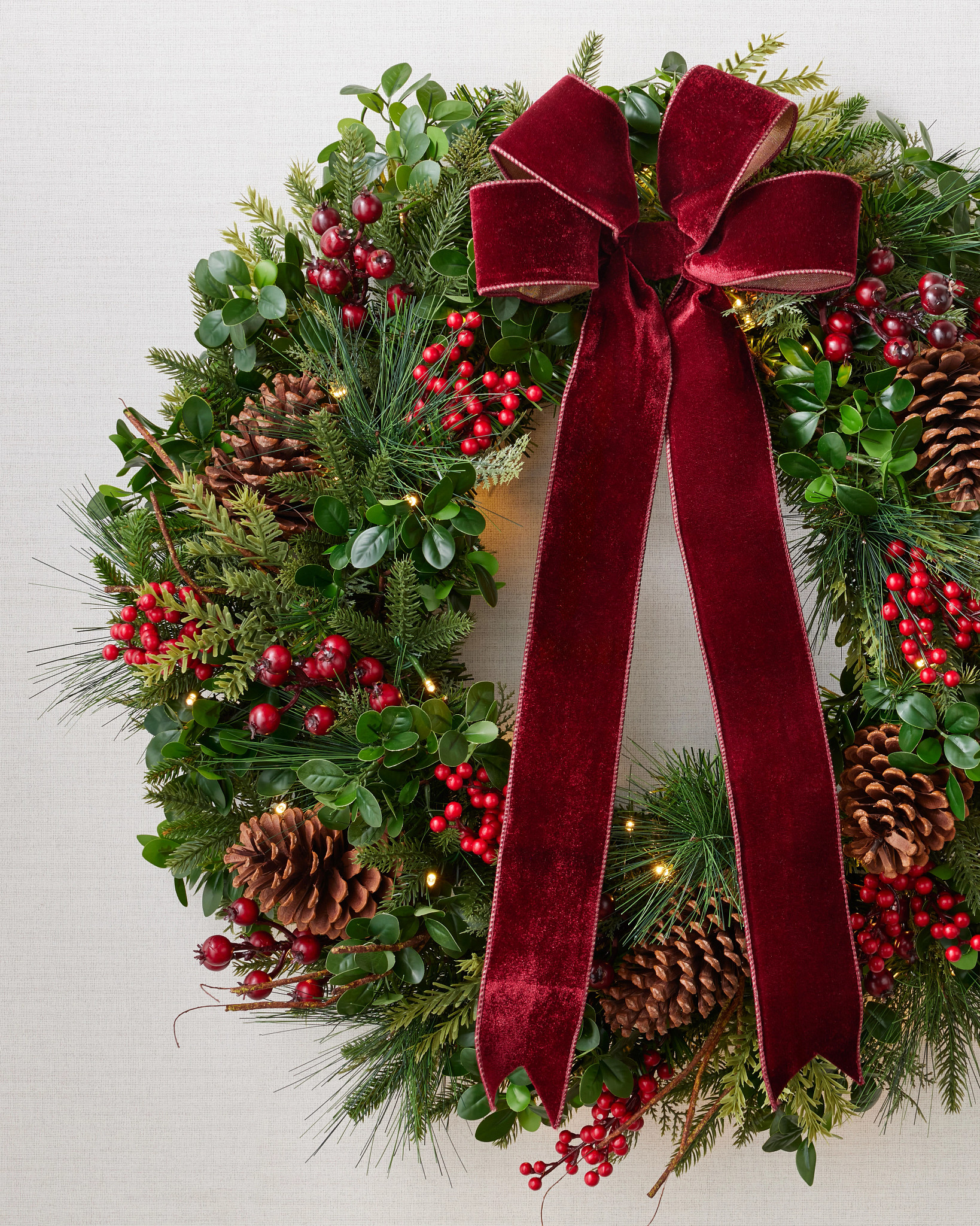 深い森のリース Christmas wreath 早割】深い森のリース 直径24cm クリスマスリース ドライ