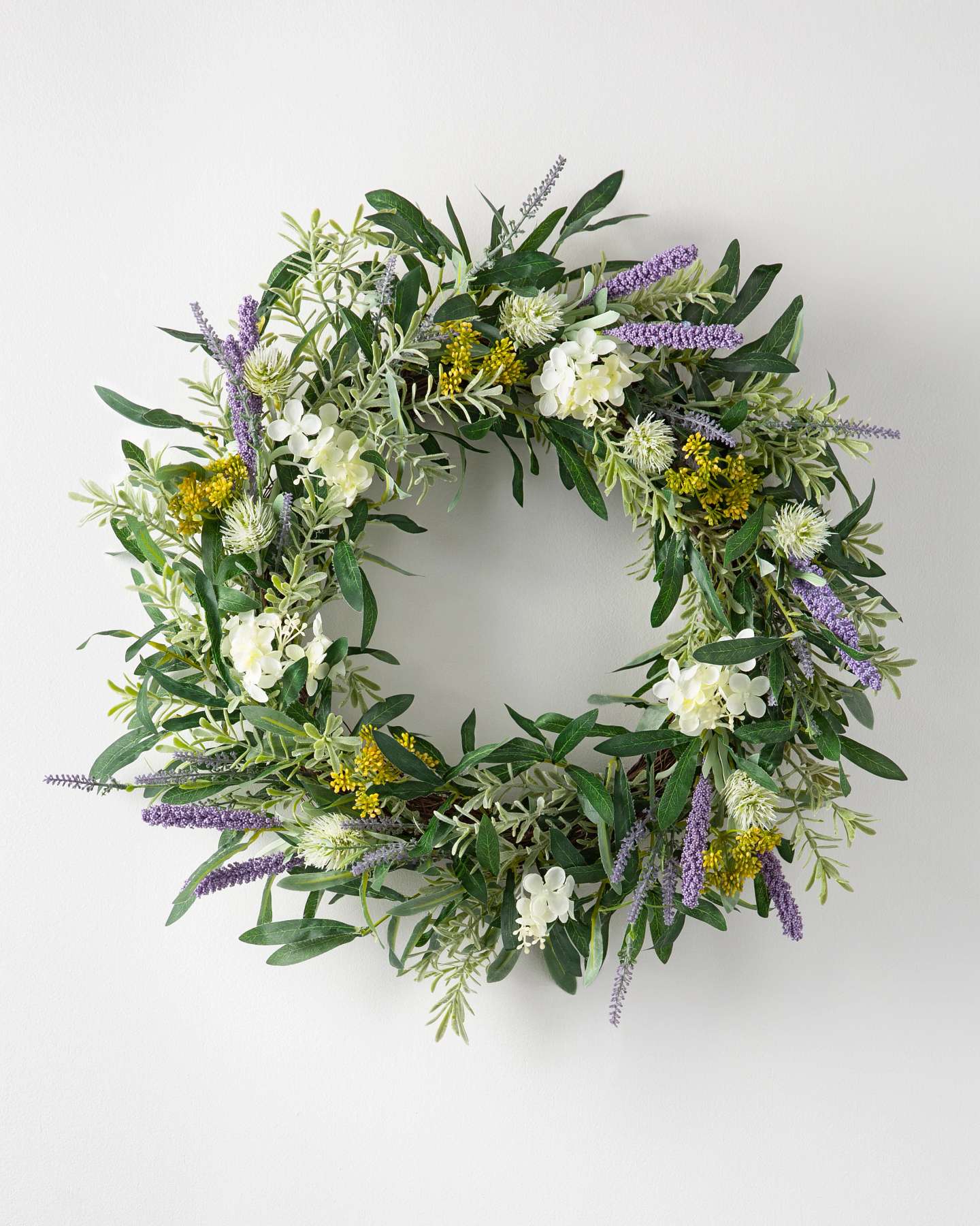 Balsam Hill French Market Artificial Wreath 22-Inch Front View