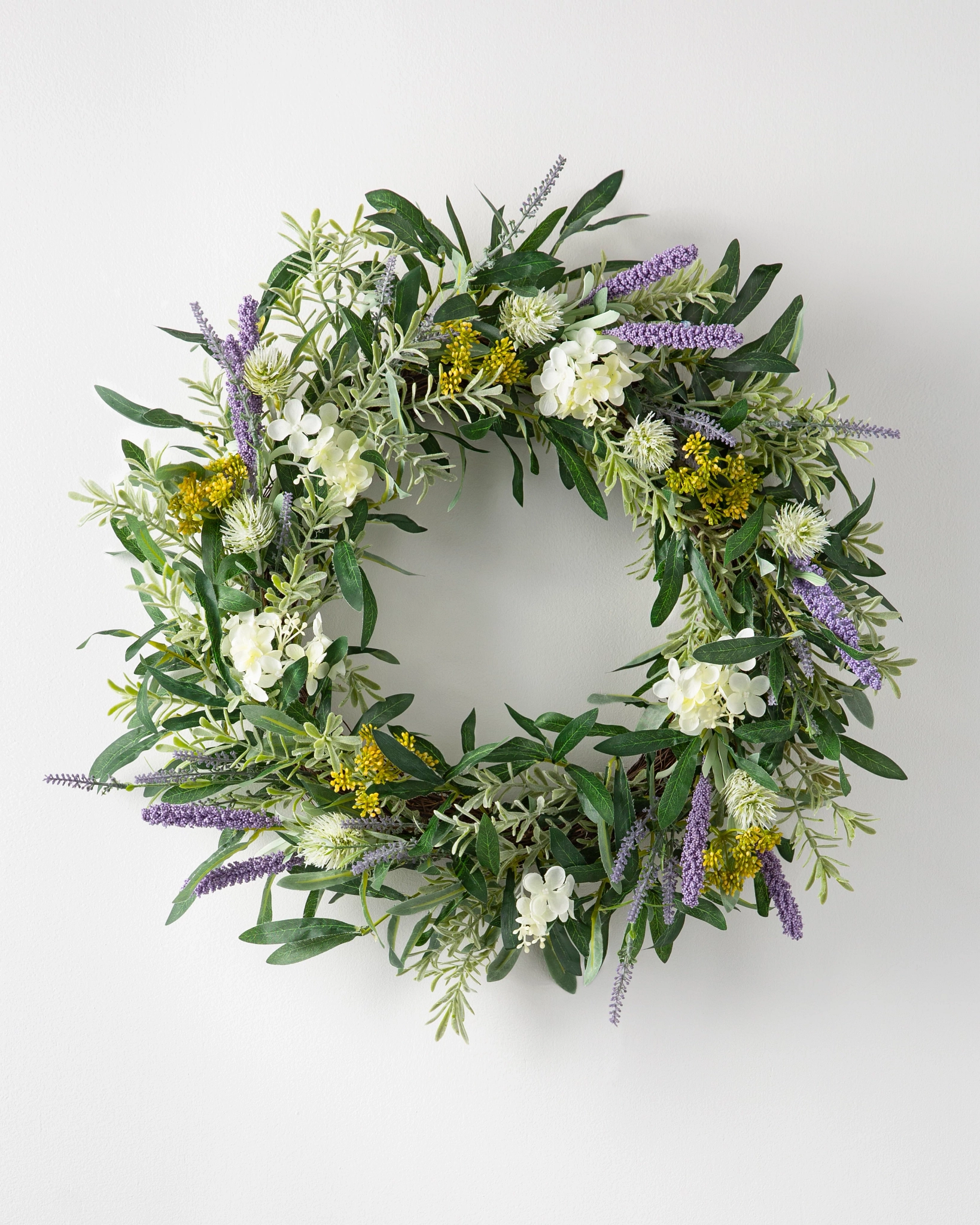 French Market Artificial Flower Wreaths | Balsam Hill