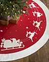 Dashing Through the Snow Tree Skirt by Balsam Hill SSC 10