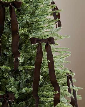 Brown Luxe Pre-Tied Bow Set Brown Luxe Pre-Tied Bow Set