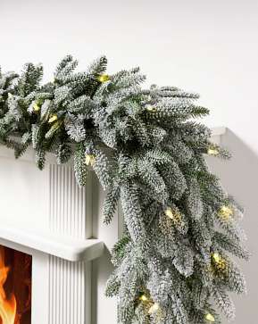 BH Frosted Fraser Fir Garland BH Frosted Fraser Fir Garland