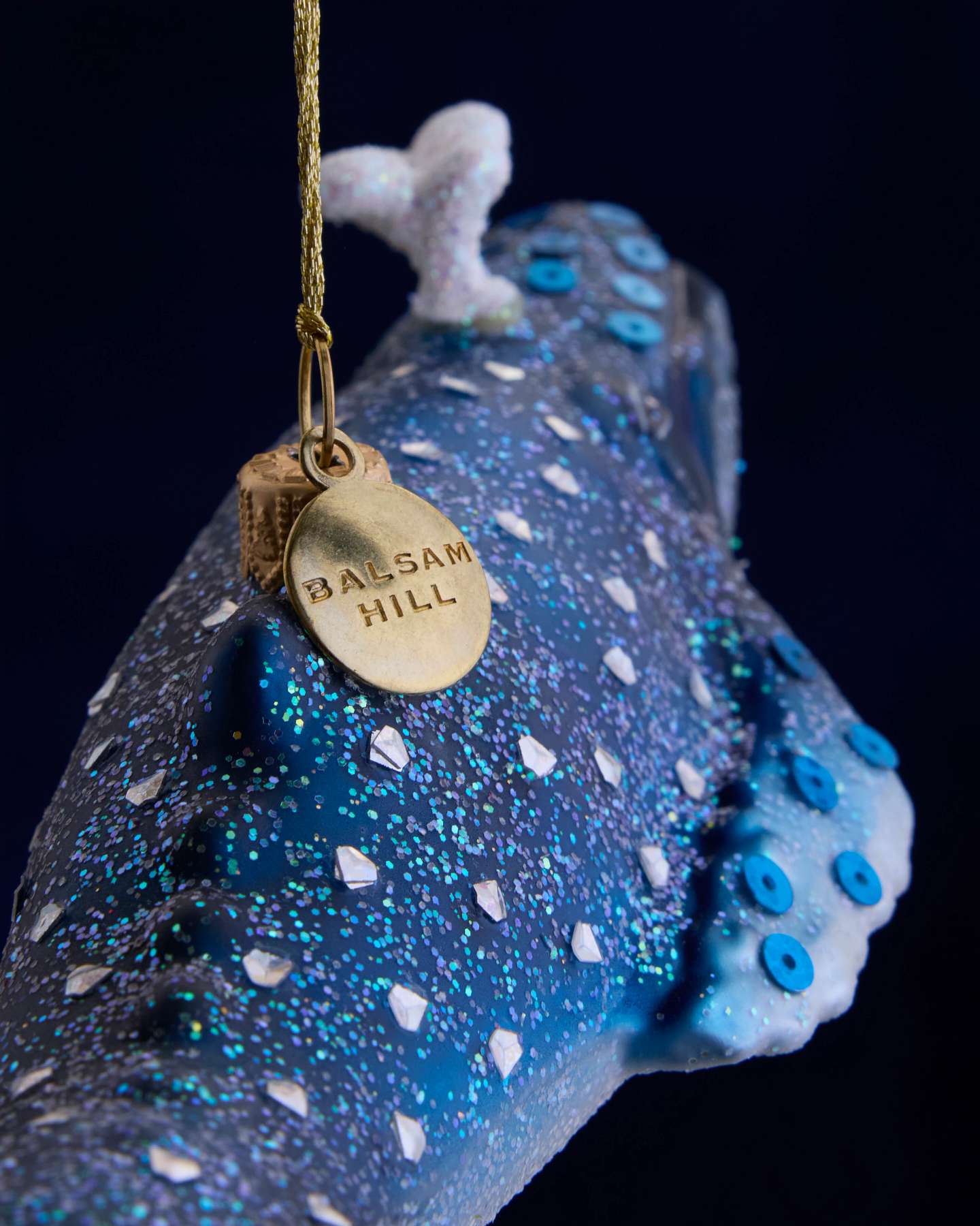 Balsam Hill Studio Humpback Whale Ornament
