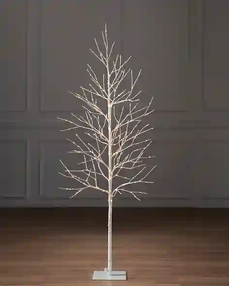5ft Indoor Outdoor LED Winter Birch Tree by Balsam Hill SSC 20