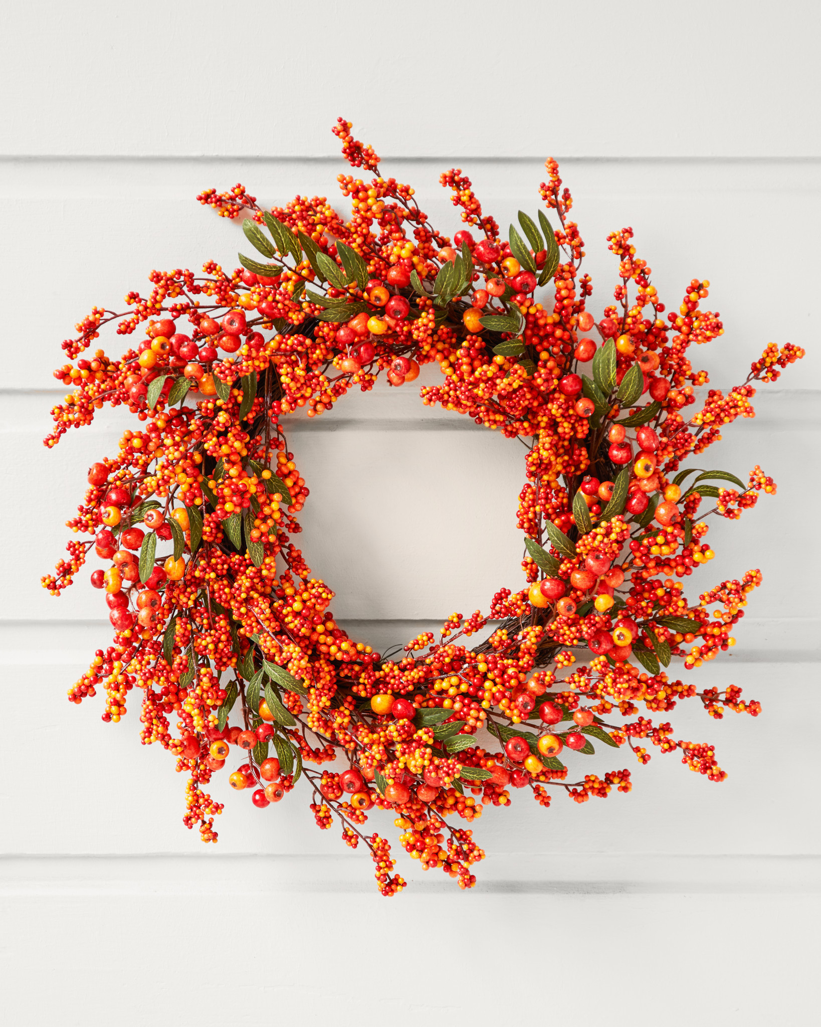 Fall Berry Artificial Wreath Balsam Hill