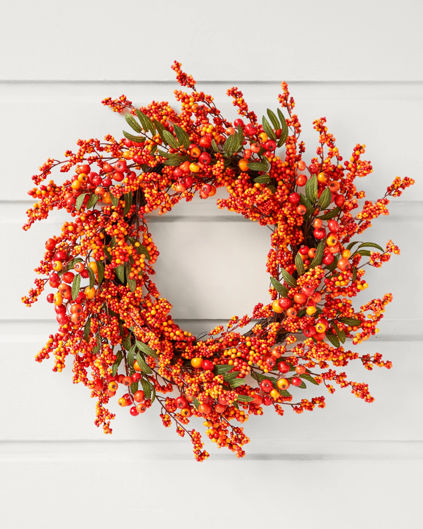 Fall Berry Artificial Wreath | Balsam Hill