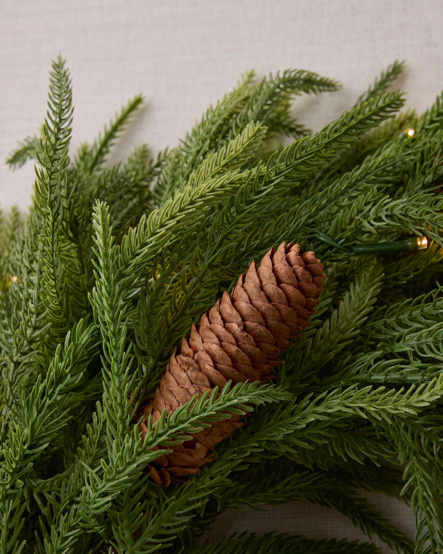 24" Real-Feel® Pinecone Wreath