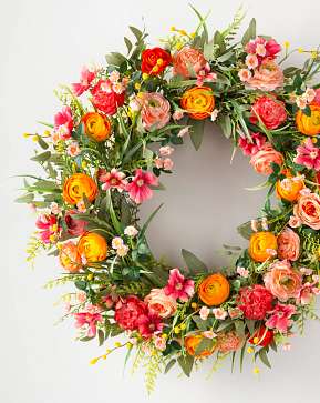 Sunrise Blooms Wreath Sunrise Blooms Wreath