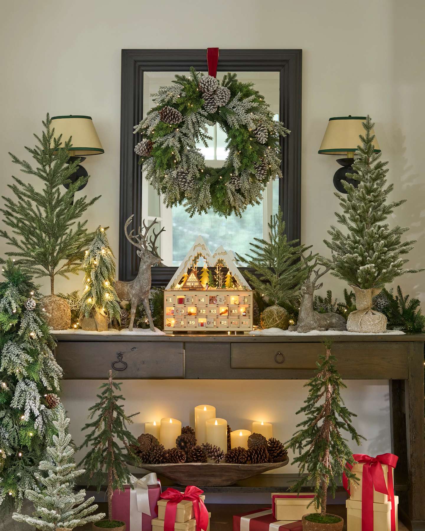 Wintry Forest Wreath